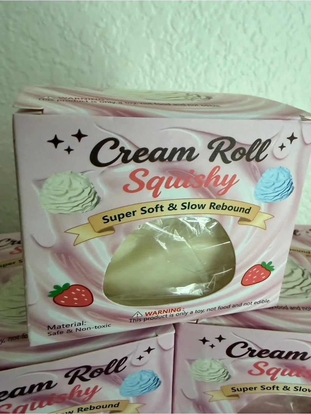 Creamy Roll Squishy Set Vaseline Texture New